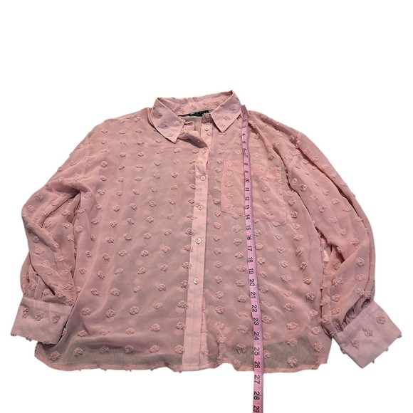 ASOS sheer button down - Picture 2 of 5